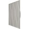 Ekena Millwork 19 5/8in. W x 19 5/8in. H Willow EnduraWall Decorative 3D Wall Panel Covers 2.67 Sq. Ft. WP20X20WWGHC - alternate 4